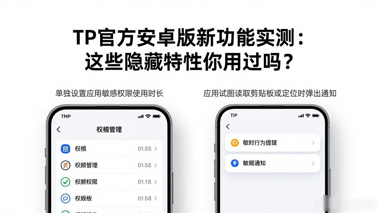 TP官方安卓版新功能实测：这些隐藏特性你用过吗？