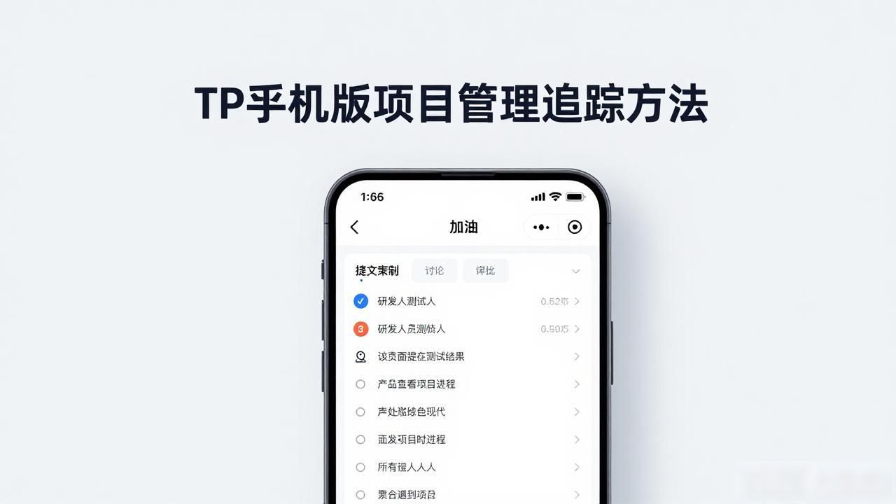 TP手机版项目管理追踪方法