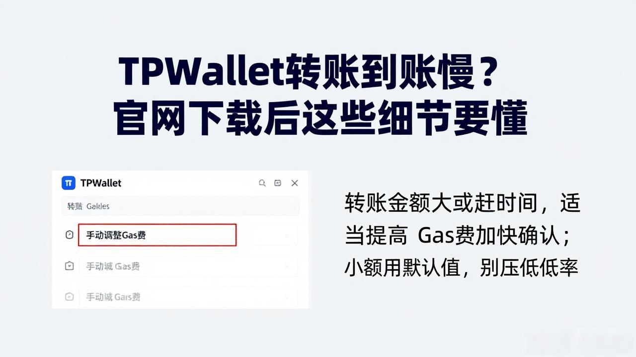 TPWallet转账到账慢？官网下载后这些细节要懂