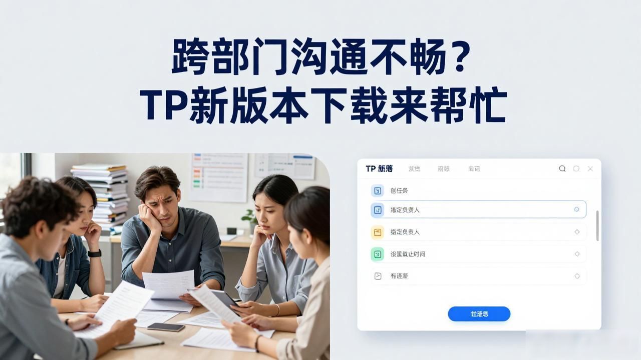 跨部门沟通不畅？TP新版本下载来帮忙