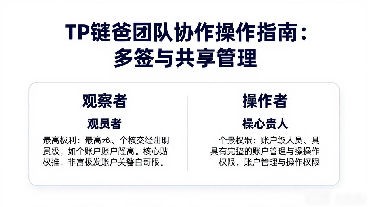 TP钱包团队协作操作指南：多签与共享管理