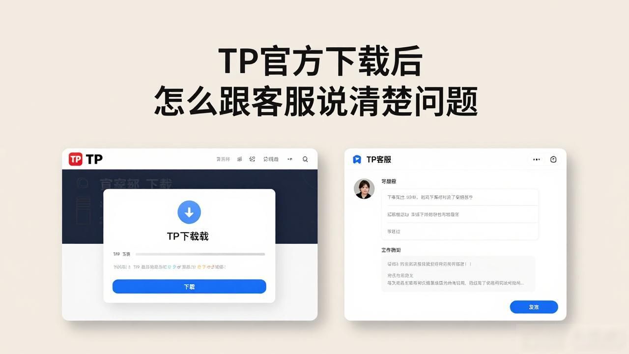 TP官方下载后怎么跟客服说清楚问题