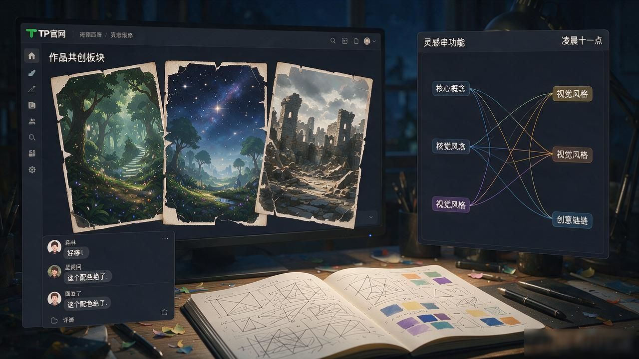 TP官网下载APP后怎么搞创意交流，设计师一线实操心得