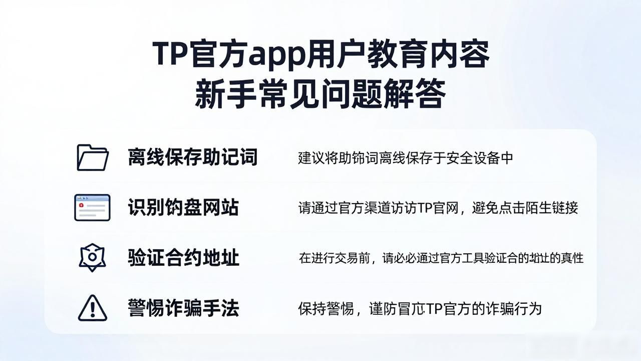 TP官方app用户教育内容 新手常见问题解答