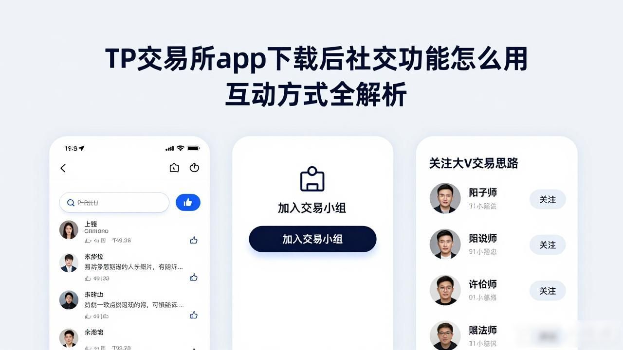 TP交易所app下载的社交功能与互动方式_TP交易所app社交功能_TP交易所交易讨论区