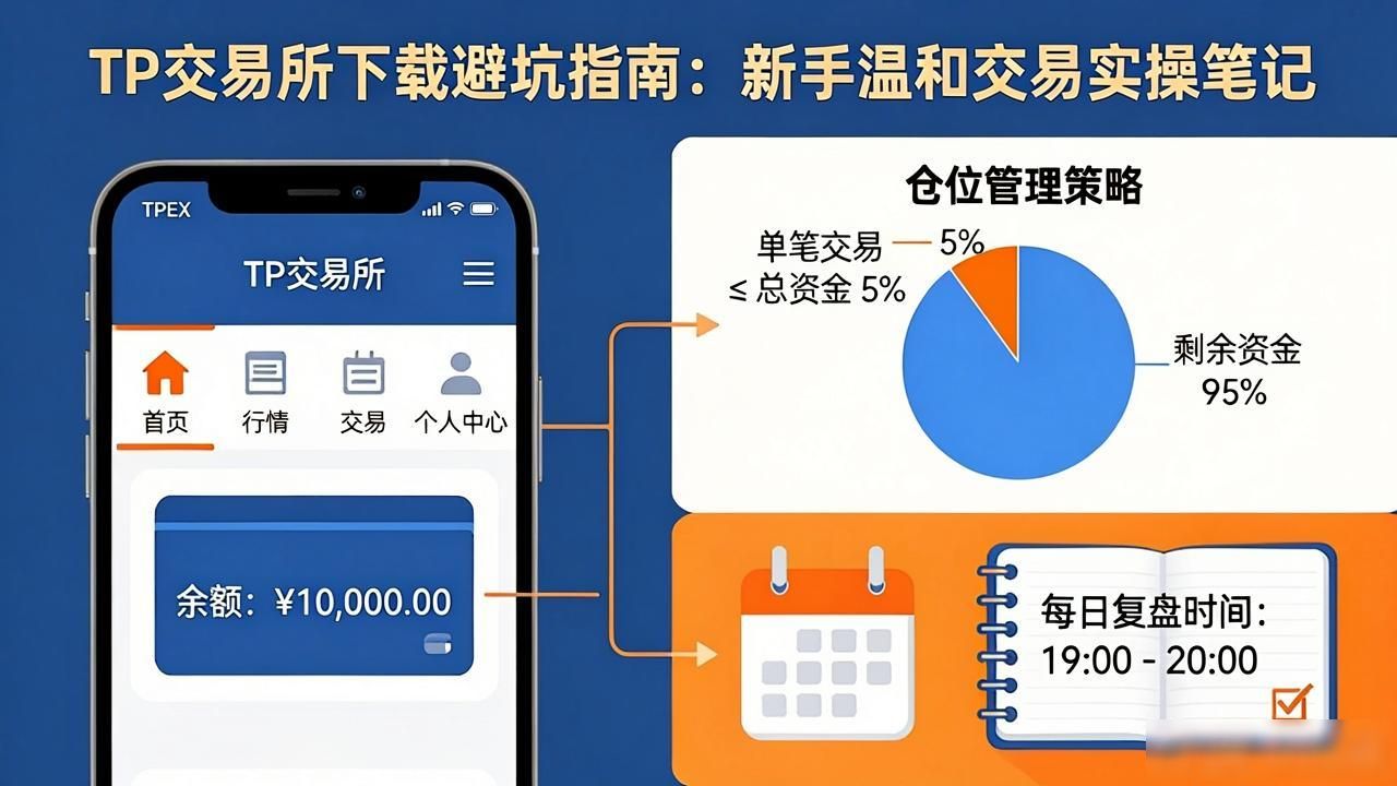 TP交易所下载避坑指南：新手温和交易实操笔记