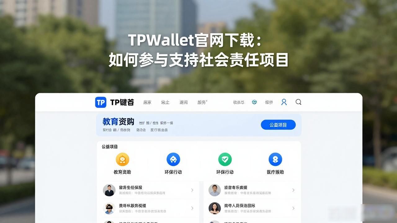 正确使用数字货币钱包参与公益项目_TPWallet官网下载_如何通过TPWallet官网下载支持社会责任项目