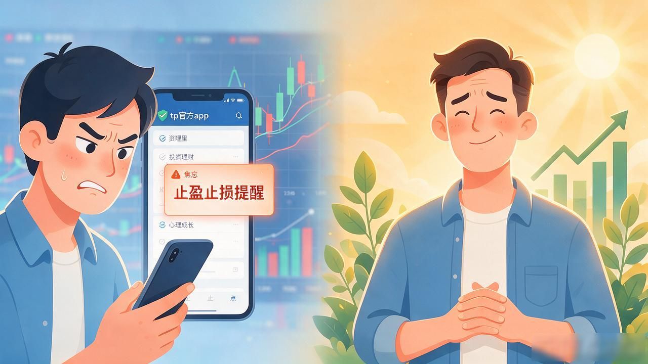 tp官方app下载后我戒掉了追涨杀跌，投资心理障碍真能靠工具解决