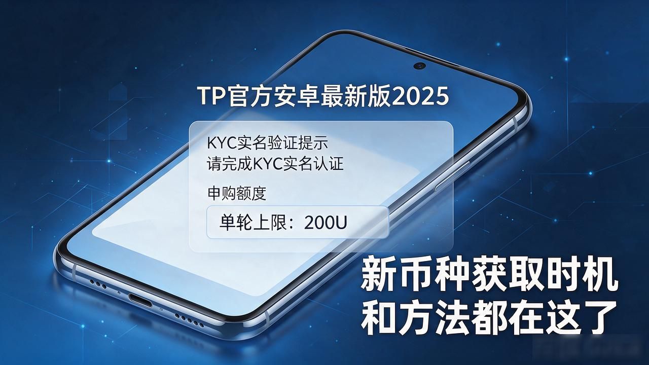 tp官方下载安卓2025最新版，新币种获取时机和方法都在这了