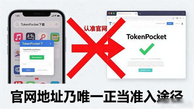 下载TokenPocket钱包，认准官网地址防骗