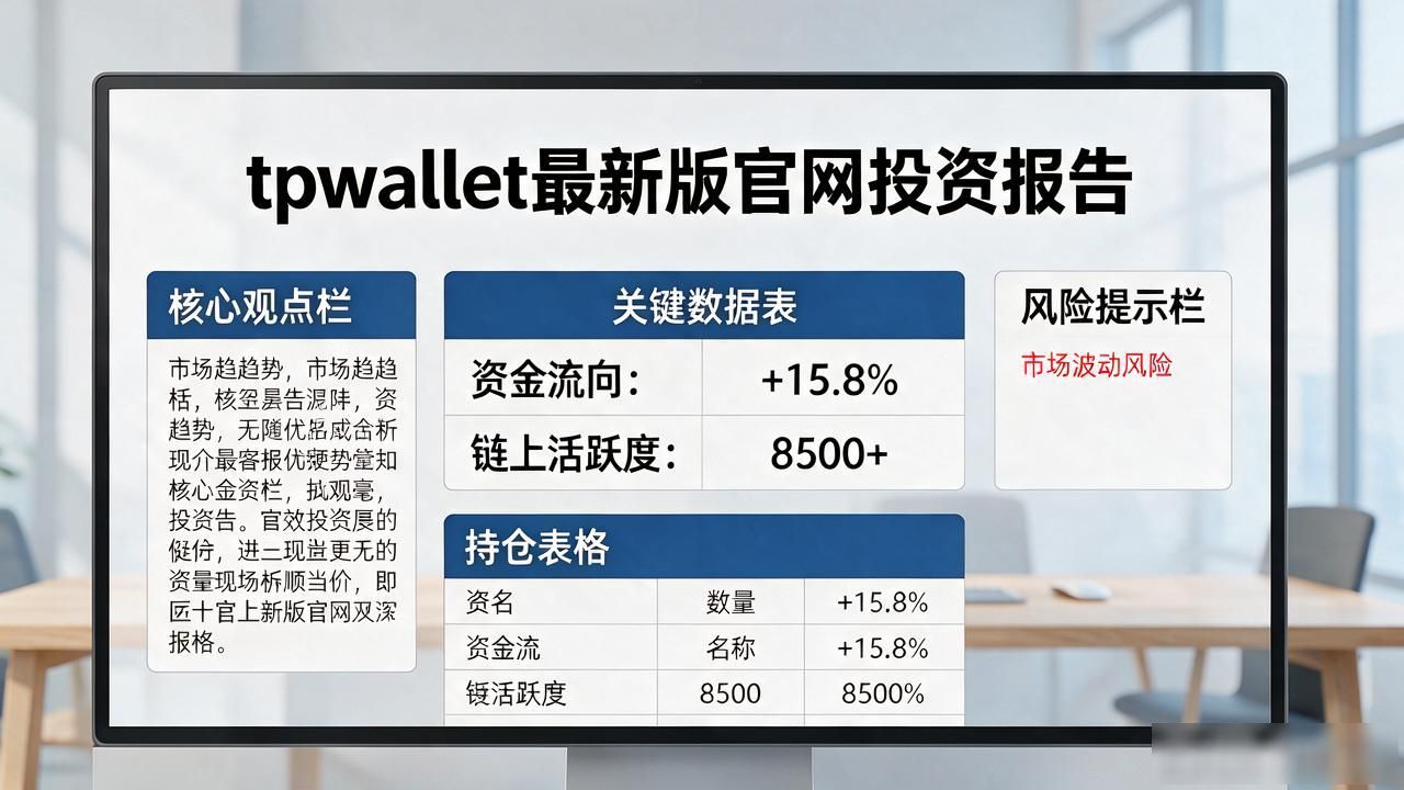 tpwallet最新版官网投资报告怎么获取？实操教你优化投资决策
