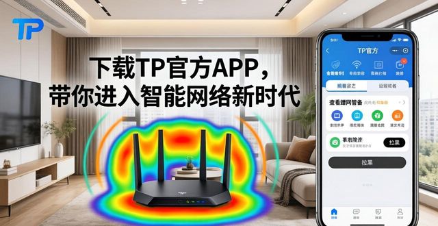 下载TP官方APP，带你进入智能网络新时代