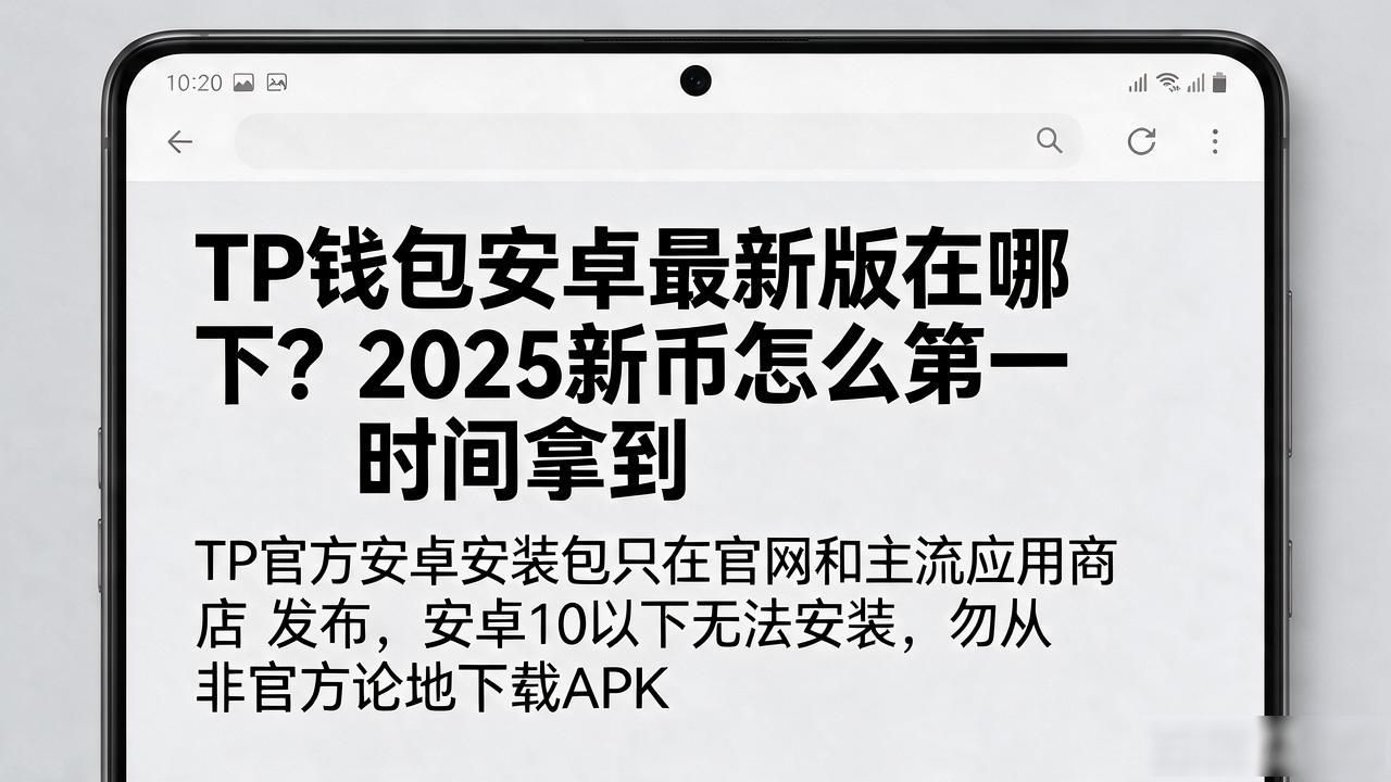 TP钱包安卓最新版在哪下？2025新币怎么第一时间拿到