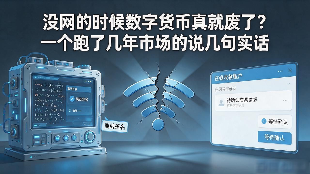 数字货币断网无法交易_USDT离线转账确认失败_数字货币依赖互联网吗