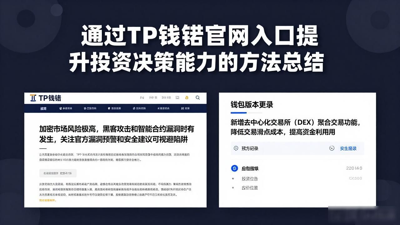 通过TP钱包官网入口提升投资决策能力的方法总结