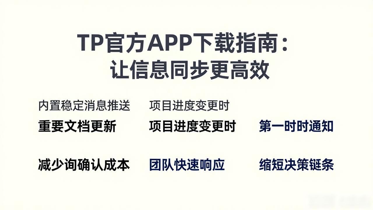 TP官方APP下载指南：让信息同步更高效