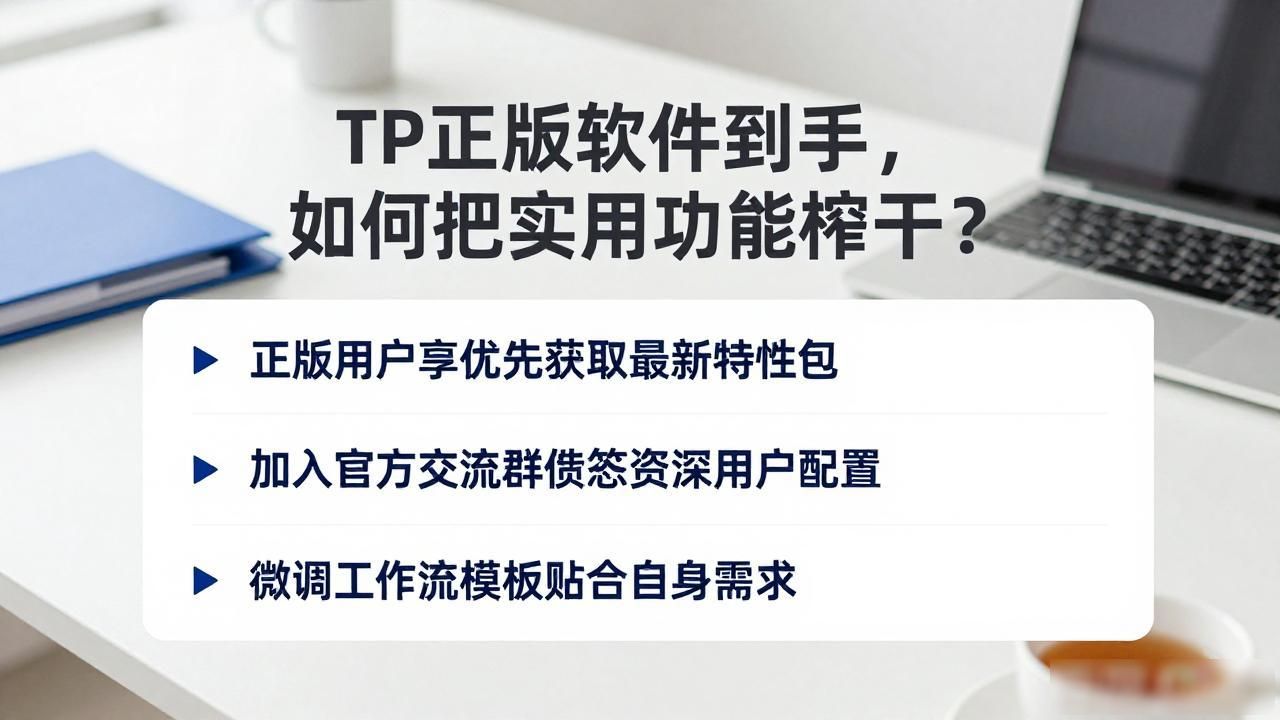 TP正版软件到手，如何把实用功能榨干？