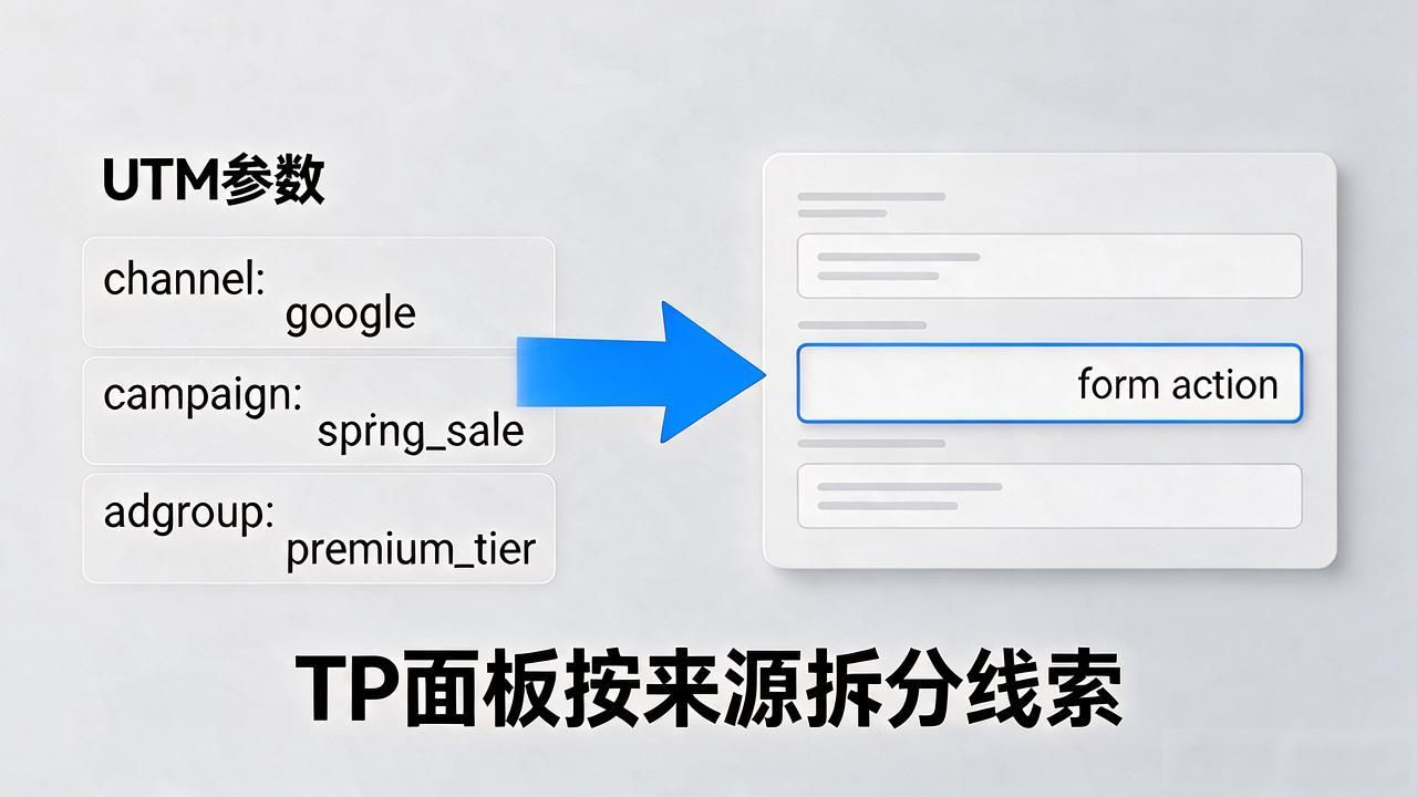 UTM参数追踪下载行为_下载页线索转化分析_如何在TP官方网站下载中搭建数据线索