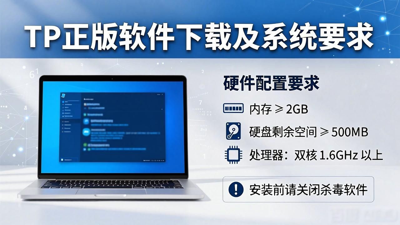 TP正版软件下载要多久？系统要求一文说清