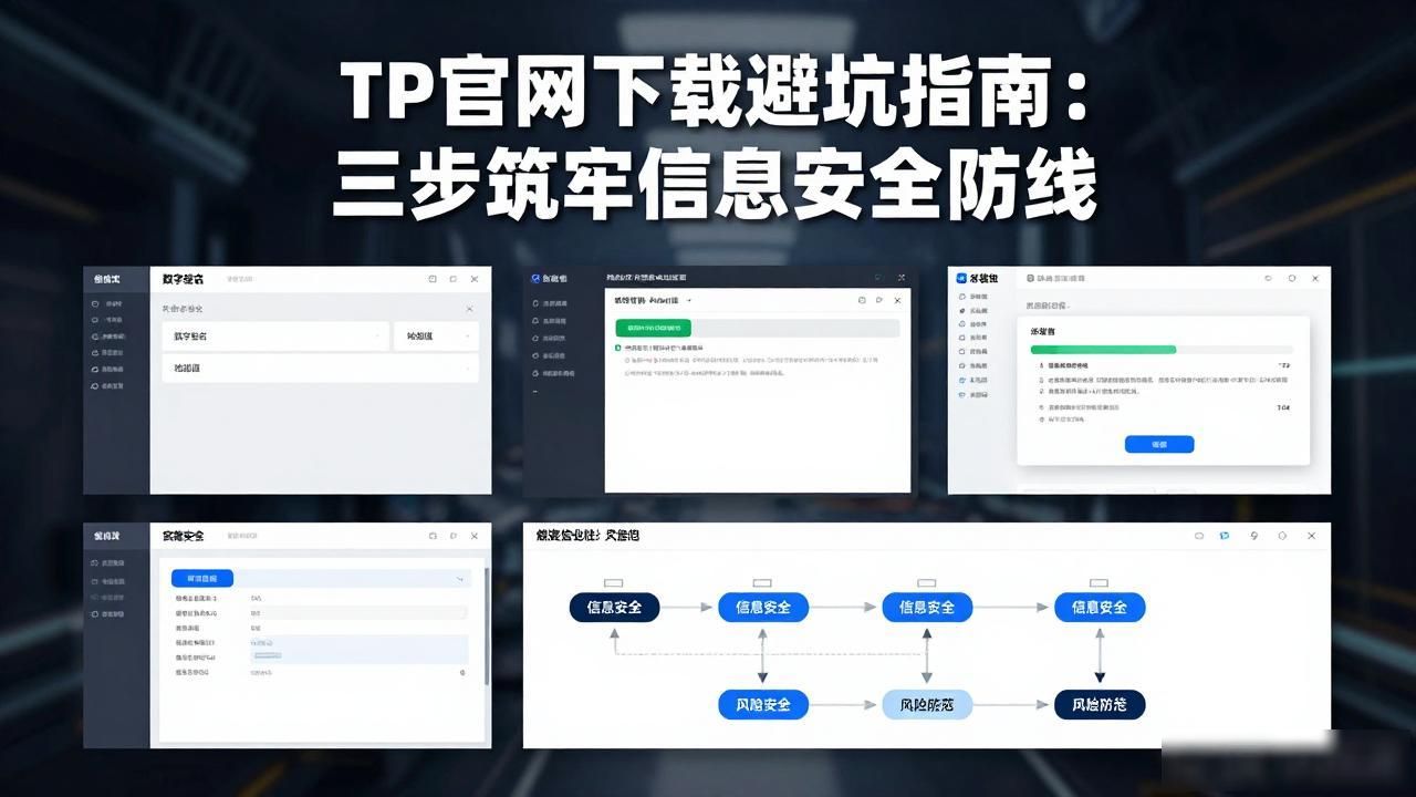 TP官网下载避坑指南：三步筑牢信息安全防线