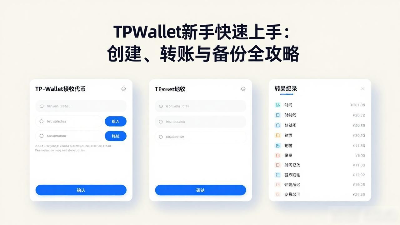 TPWallet新手快速上手：创建、转账与备份全攻略