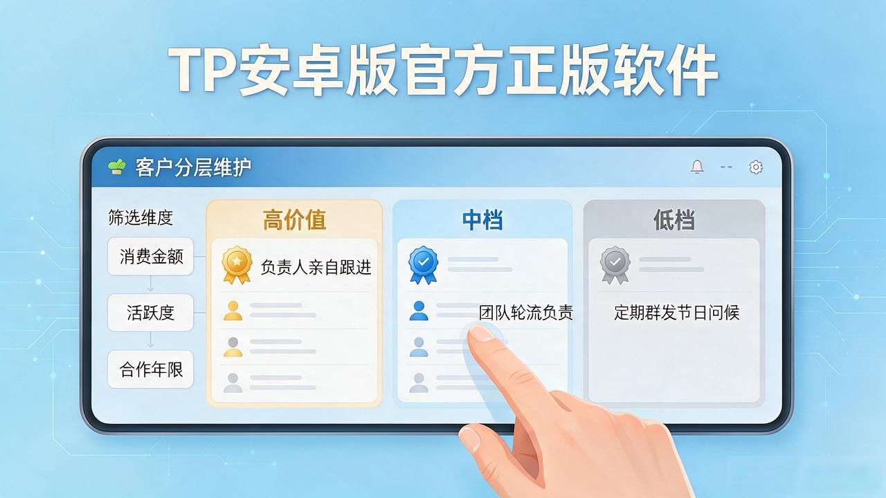 TP安卓版官方正版维护客户关系，这几个方法让客户赖上你