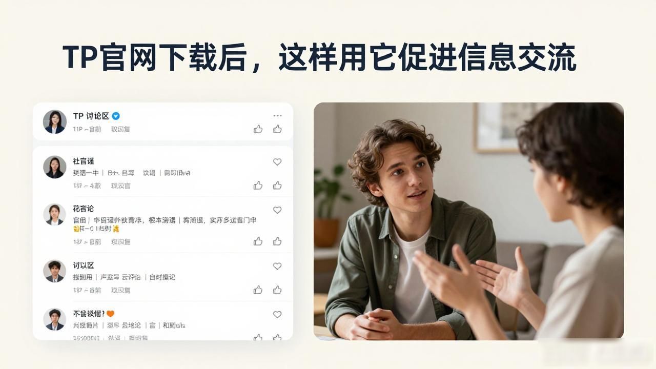 TP官网下载后，这样用它促进信息交流