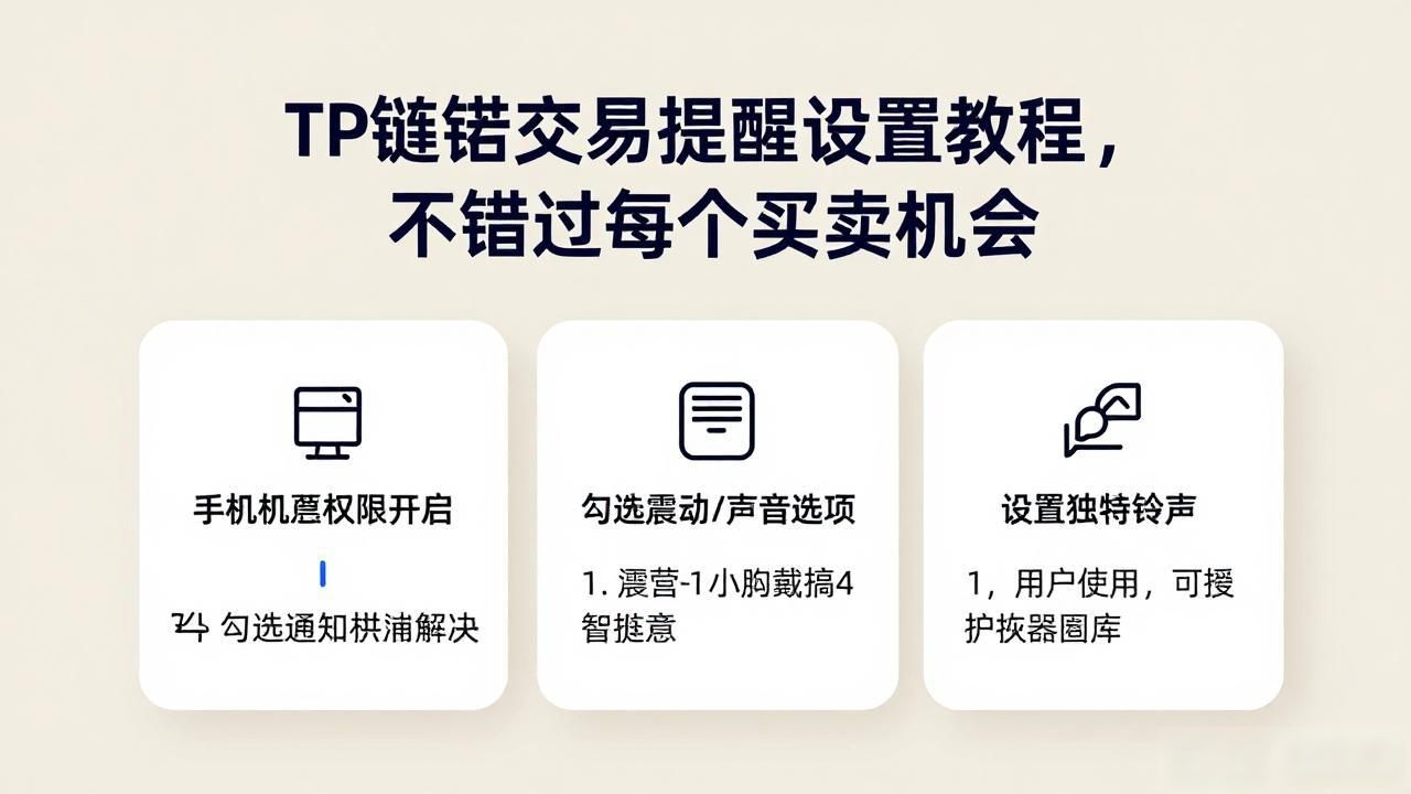TP钱包交易提醒设置教程，不错过每个买卖机会