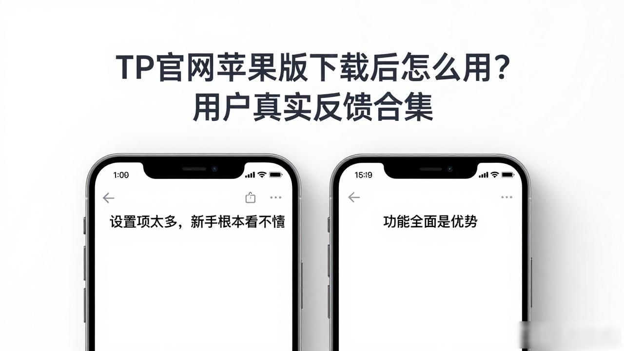 TP官网苹果版下载后怎么用？用户真实反馈合集