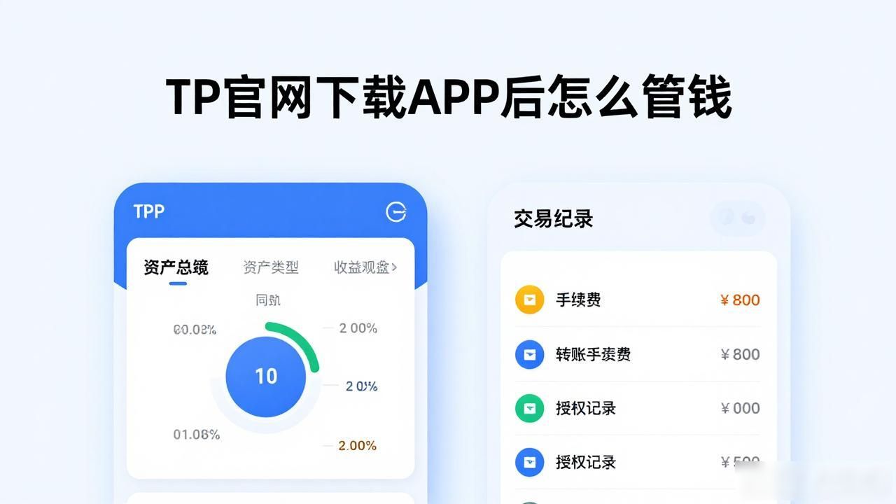 TP官网下载APP后怎么管钱