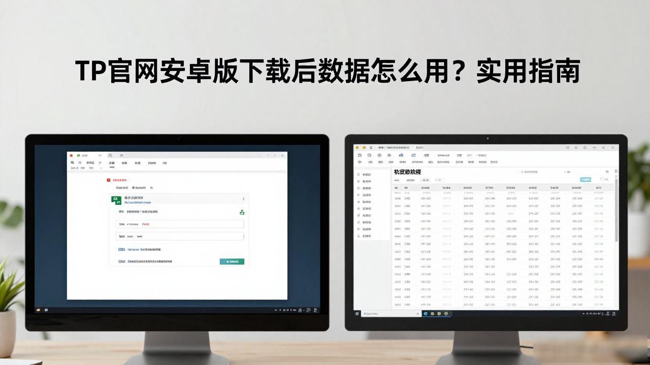 TP官网安卓2025版下载后数据怎么用？实用指南